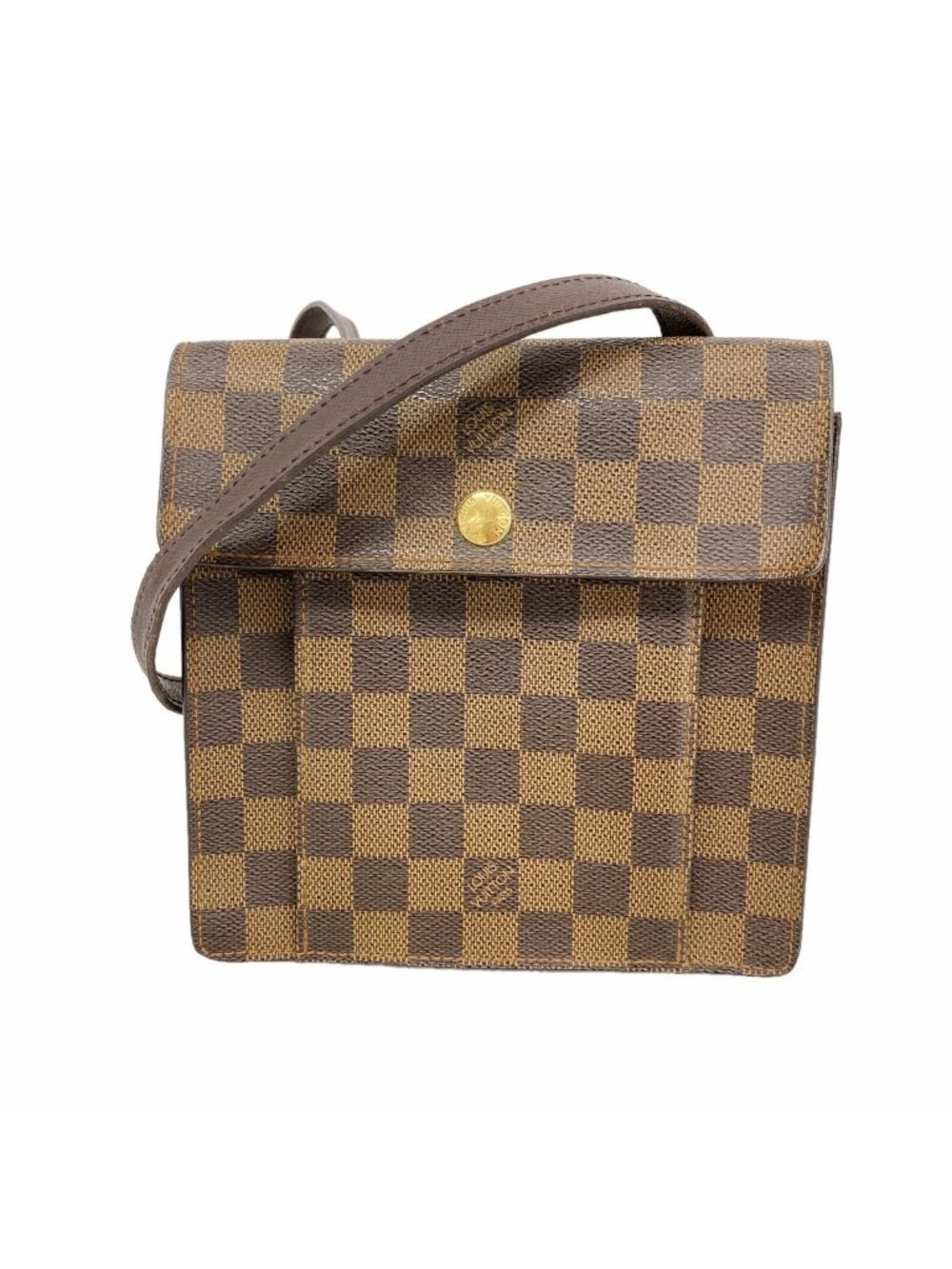 Louis Vuitton Shoulder Bag Damier Pimlico Ebene